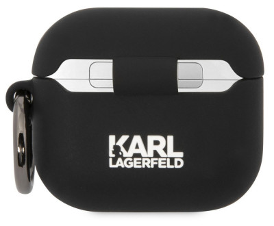 Karl Lagerfeld 3D Logo NFT Karl Airpods 3, Black