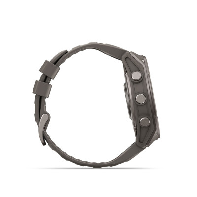 Garmin fenix 9 51mm Titanium/Pebble Gray Sport Band