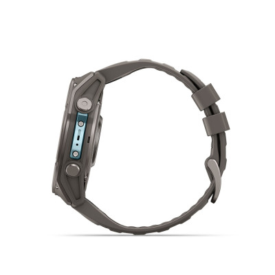 Garmin fenix 9 51mm Titanium/Pebble Gray Sport Band