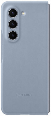 Samsung Eco-leather Case Z Fold 5, Blue