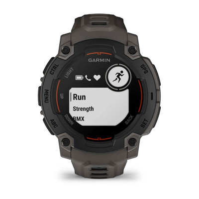 Garmin Instinct E – 45 mm, Black s charcoal páskem
