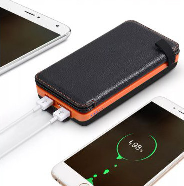 BOT Solární powerbanka SP1 6 panelů 20000mAh černá