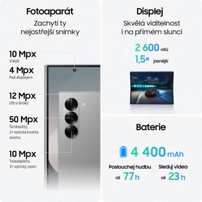 Samsung Galaxy Z Fold6 5G 512GB Pink