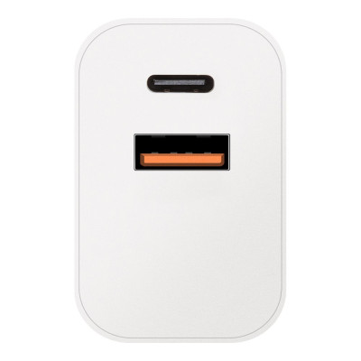 OBAL:ME nabíječka USB-A + USB-C 20W + 2x kabel 1m