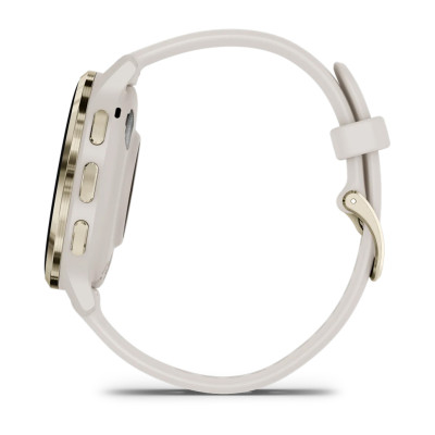 Garmin Venu 3S Cream Gold/Ivory, Silicone Band