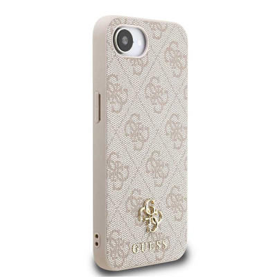 Guess PU 4G Small Metal Logo MagSafe iPhone 16e,Pi