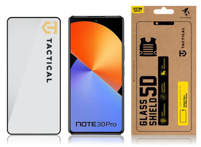 Tactical Glass 5D Infinix Note 30 Pro, Black