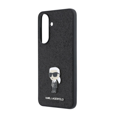 Karl Lagerfeld Glitter Metal Ikonik Galaxy A57 BLK