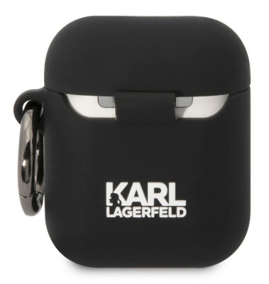 Karl Lagerfeld 3D Logo NFT Karl Airpods 1/2, Black