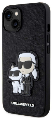 Karl Lagerfeld Karl&Choupette Case iPhone 13,Black