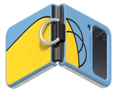 Samsung Silicone Cover Ring Z Flip4, Homer Simpson