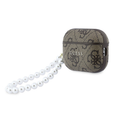 Guess 4G Classic Logo Pearl Strap AirPods Pro 3 Br