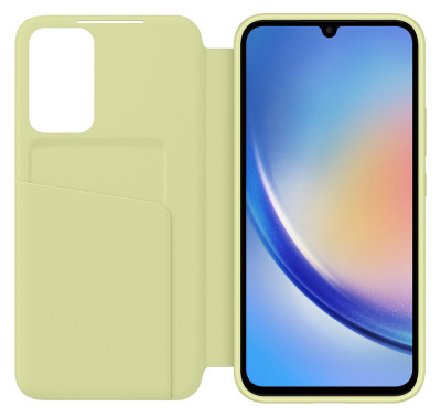 Samsung Smart View Wallet Case Galaxy A34 5G, Lime