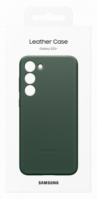 Samsung Leather Case Galaxy S23+, Green