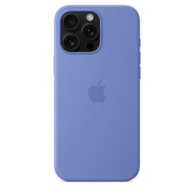 iPhone 16 Pro Max Silicone Case MagSafe Periwinkle