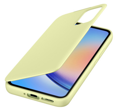 Samsung Smart View Wallet Case Galaxy A34 5G, Lime