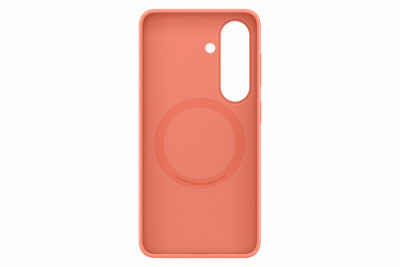 Samsung Silicone Magnet Case Galaxy S26, CoralRed