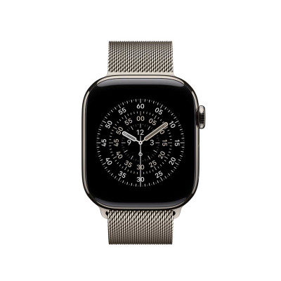 Apple 46mm Natural Milanese Loop - M/L