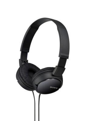 Sony MDR-ZX110B sluchátka 30mm s mostem, Black