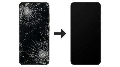 Display Assembly V40 SE 5G Black PD2341EF/HF HSF