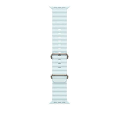 Apple 49mm Ocean Band Natural Tit. Ice Blue