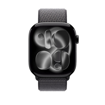 Apple 46mm Dark Gray Sport Loop