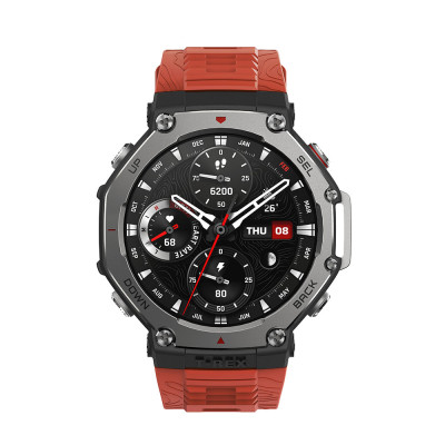 Amazfit T-Rex 3 chytré hodinky, Lava Red