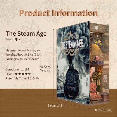 Stavebnice Tonecheer The Steam Age
