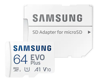 Samsung micro SDXC 64GB EVO Plus + SD adaptér