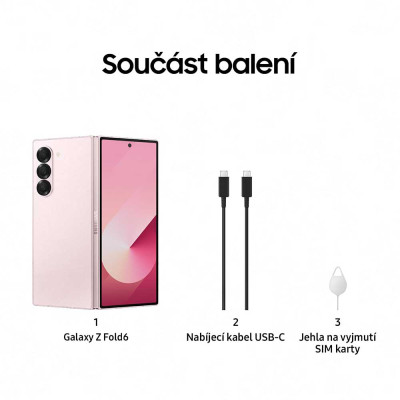 Samsung Galaxy Z Fold6 5G 256GB Pink