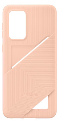 Samsung Back Cover with Card Pocket A33 5G, Peach