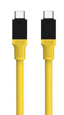 Tactical Fat Man Cable USB-C/USB-C 1m, 60W, Yellow