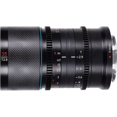 SIRUI Saturn 35mm T2.9 1.6x L Mount Blue Flare