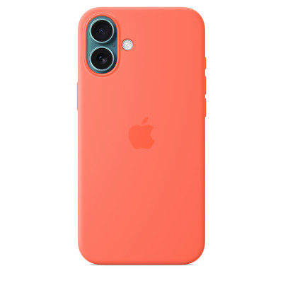 iPhone 16 Plus Silicone Case MagSafe Tangerine