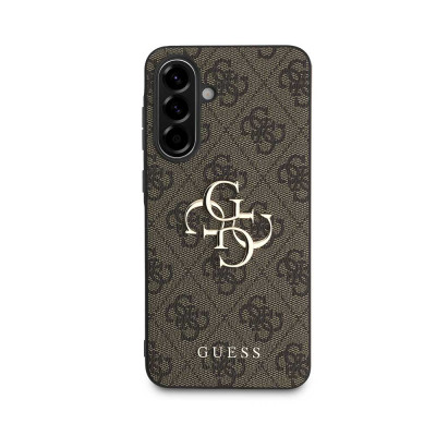Guess PU 4G Metal Logo Samsung Galaxy A56, Brown