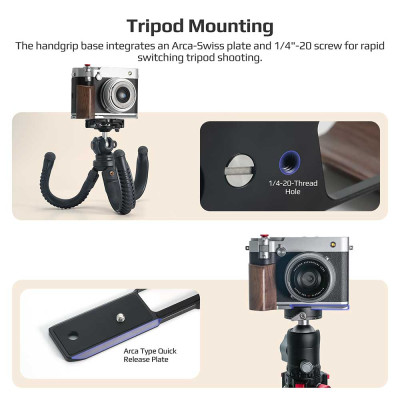 FREEWELL Fuji GFX 100RF L Bracket (Silver)
