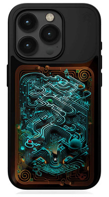 STM Reveal Warm MagSafe Case iPhone 15, Black