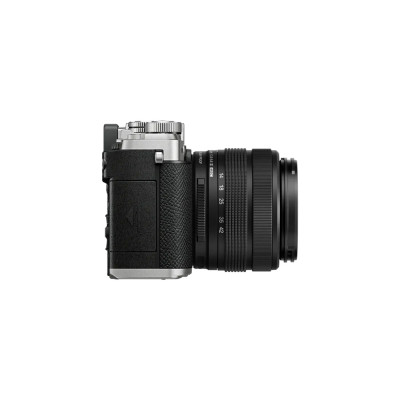 OM SYSTEM PEN body silver Zuiko 14-42mm black