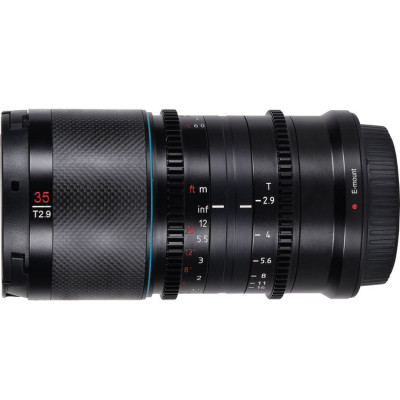 SIRUI Saturn 35mm T2.9 1.6x DL Mount Blue Flare