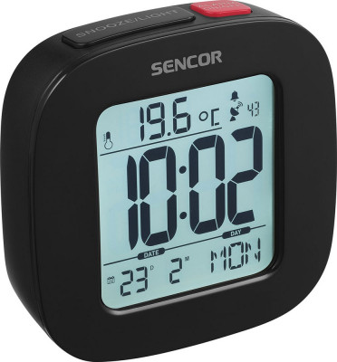 SENCOR SDC 1200 B Hodiny s budíkem