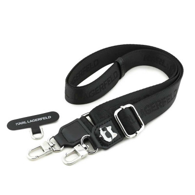 Karl Lagerfeld Crossbody popruh Choupette Patch, B