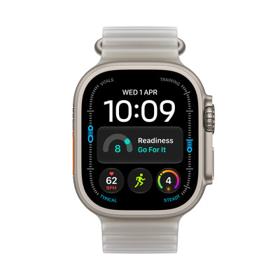 Apple Watch Ultra 4 Natural Titanium, Grey Ocean