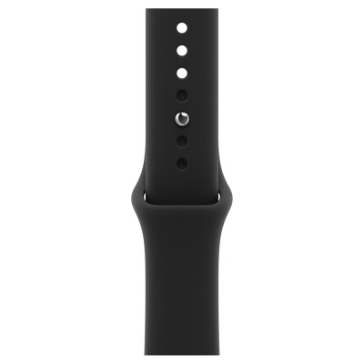 Apple 46mm Black Sport Band - S/M