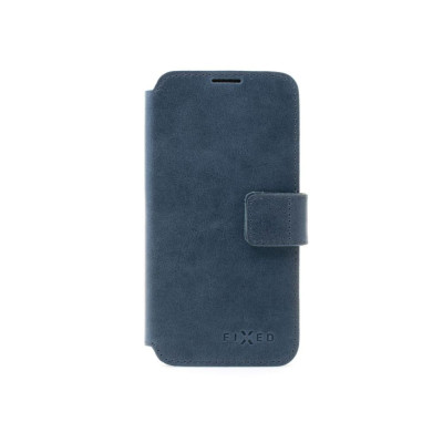 FIXED ProFit pouzdro kůže Galaxy S25, Blue