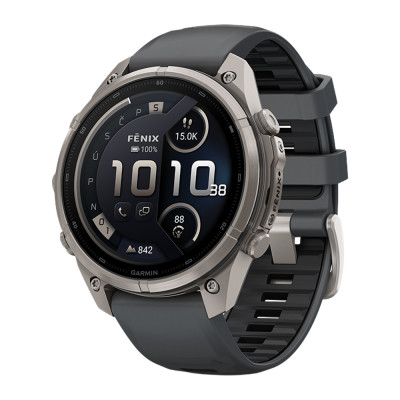 Garmin fenix 9 Pro inReach 47mm Titanium/Graphite Sport Band