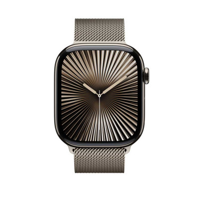 Apple 46mm Milanese Loop - S/M Natural