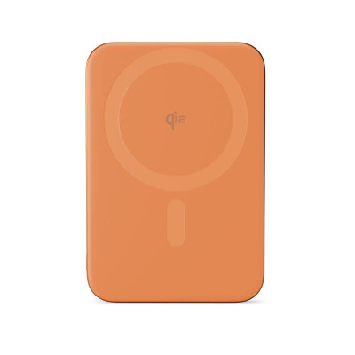 Epico Qi2 5000mAh Mag+ powerbanka EM51 - oranžová