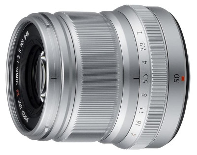 Objektiv Fujinon XF-50 mm F2 silver