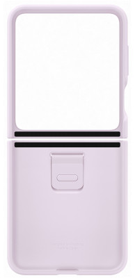 Samsung Silicone Case with Ring Z Flip 5, Lavender
