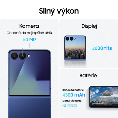 Samsung Galaxy Z Flip7 5G 256GB Jetblack